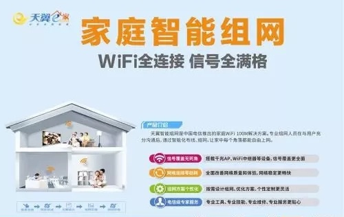 敲黑板！中国电信智能组网 家庭网络服务新体验
